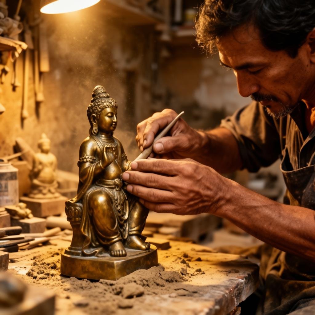 The AscendaCo atelier in Bhaktapur