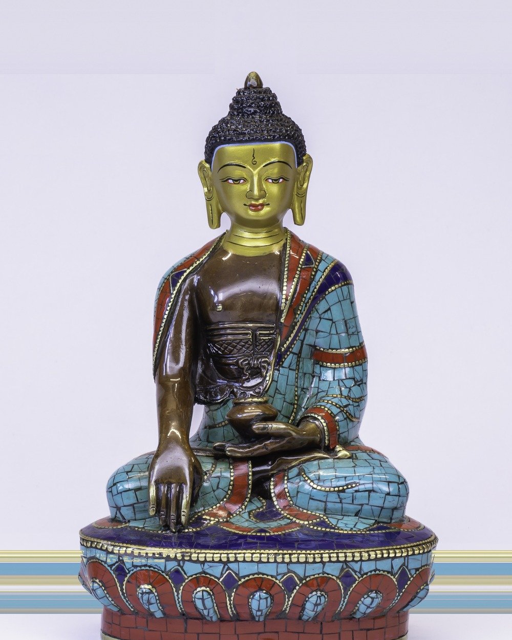A hand-finished Buddha statue, a lasting milestone gift