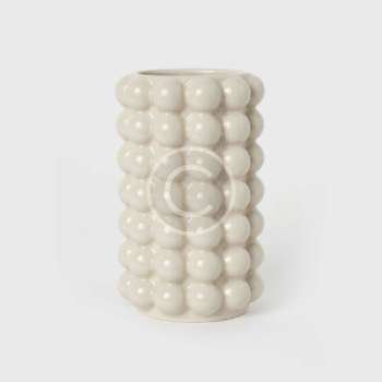 Stylish white vase