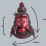 Divine Trio Wall Mask | Ganesha Shiva Parvati Set – Handcrafted Nepalese Resin Spiritual Decor