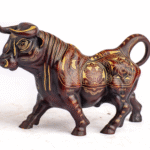 Nepali Resin Bull & Elephant Family Figurine Set – Ethnic Hand‑Carved Decor – Single, Duo, Trio, or Family Bundle