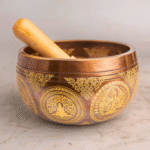 Set of 7 Himalayan Singing Bowls • Handmade Copper/Brass Sound Healing Bowl Set • Meditation & Chakra Therapy Gift