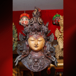 Handcrafted Himalayan Buddha & Tara Masks – Stunning Ethnic Wall Decor from Nepal – Unique Spiritual Art