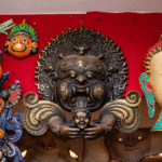 Handcrafted Himalayan Buddha & Tara Masks – Stunning Ethnic Wall Decor from Nepal – Unique Spiritual Art