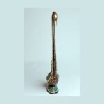 Duck Set — Handcrafted White-Metal Swan Pair with Stone Inlay