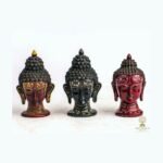 Buddha Head Sculpture — Handcrafted Resin Serene Buddha