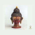 Buddha Head Sculpture — Handcrafted Resin Serene Buddha