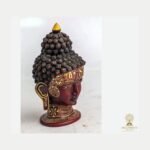 Buddha Head Sculpture — Handcrafted Resin Serene Buddha