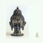 Buddha Head Sculpture — Handcrafted Resin Serene Buddha