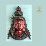 Divine Trio Wall Mask Set — Ganesh, Shiva & Parvati | Hand-Painted Nepalese Resin