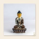 Mini Buddha Statue — Handcrafted Himalayan Copper & Brass Sculpture