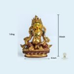 Kuber Mini Statue — Handcrafted Copper God of Wealth Sculpture