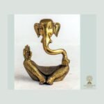 Miracle Ganesh Statue — Handcrafted Metal Deity Sculpture