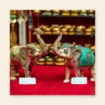 Elephant Family — Handcrafted Resin Figurine Set