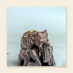 Elephant Family — Handcrafted Resin Figurine Set