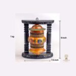 Tibetan Prayer Wheel (Manay) — Handcrafted Metal Mani Wheel