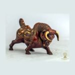 Sacred Bull (Nandi) Figurine — Handcrafted Resin Sculpture