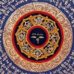 Mantra Mandala Thangka — Hand-Painted Tibetan Buddhist Art
