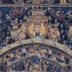 Antique Traditional Mandala Thangka — Hand-Painted Tibetan Buddhist Art