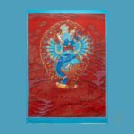 Hevajra And His Consort Nairatmya Thangka — Hand-Painted Tibetan Buddhist Art