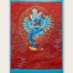 Hevajra And His Consort Nairatmya Thangka — Hand-Painted Tibetan Buddhist Art