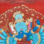 Hevajra And His Consort Nairatmya Thangka — Hand-Painted Tibetan Buddhist Art