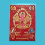 Amitabha Buddha Thangka — Hand-Painted Tibetan Buddhist Art
