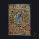 Medicine Buddha (Healing Buddha ) Thangka — Hand-Painted Tibetan Buddhist Art