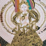 Dhukar Thangka (Ushnisha Sitatapatra) In Sanskrit Thangka — Hand-Painted Tibetan Buddhist Art