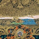Dhukar Thangka (Ushnisha Sitatapatra) In Sanskrit Thangka — Hand-Painted Tibetan Buddhist Art