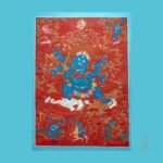 Vajrapani Thangka — Hand-Painted Tibetan Buddhist Art