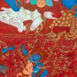 Vajrapani Thangka — Hand-Painted Tibetan Buddhist Art