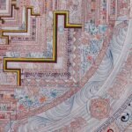 Silver Kalachakra Mandala Thangka — Hand-Painted Tibetan Buddhist Art