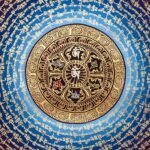 Lotus Mantra Mandala Thangka — Hand-Painted Tibetan Buddhist Art