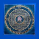 Lokeshwor Mandala (Padmapani) ( Holder Of Lotus) Thangka — Hand-Painted Tibetan Buddhist Art