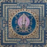 Lokeshwor Mandala (Padmapani) ( Holder Of Lotus) Thangka — Hand-Painted Tibetan Buddhist Art