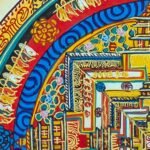 Kalachakra Mandala Thangka — Hand-Painted Tibetan Buddhist Art